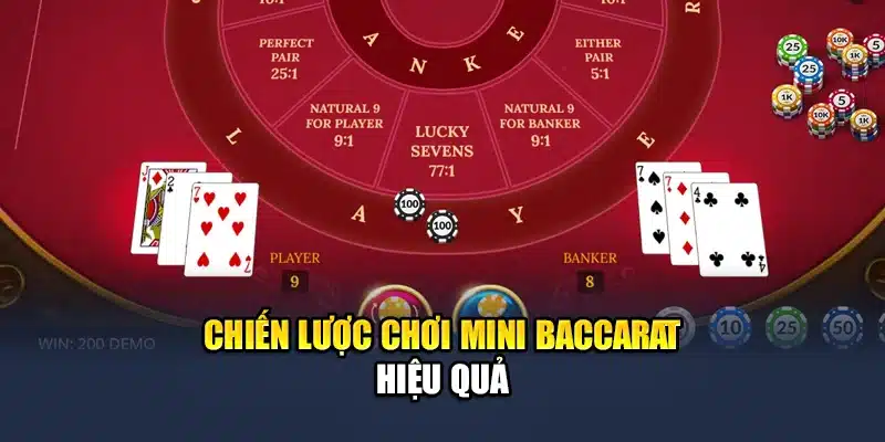 Chiến lược chơi mini baccarat hiệu quả