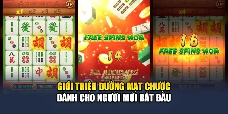 Giới thiệu đường mạt chược dành cho người mới bắt đầu