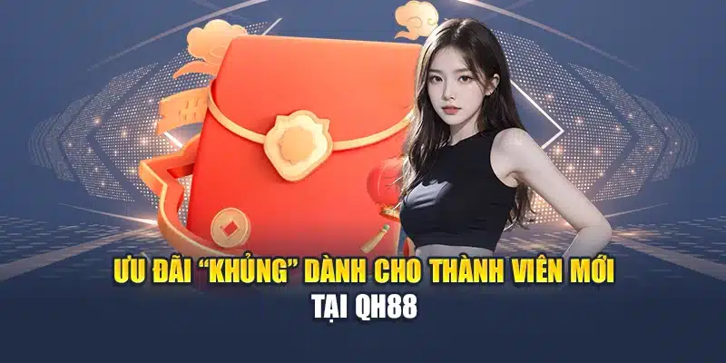Ưu đãi “khủng” dành cho thành viên mới tại QH88